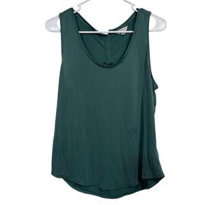 Lucky Brand Forest Green Casual Tank Top